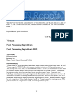 Food Processing Ingredients - Hanoi - Vietnam - 7-11-2018 PDF