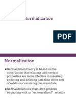 Normalization Final