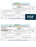 ADMISSION-SLIPTM 1 Assessment