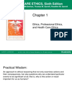 Ethics Professional Ethics and Health Care Ethics - PPSX