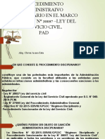 Procedimiento-Administrativo-Disciplonario-en-el-marco-de-la-Ley-Servir - CLASE 1 PDF