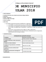 Plan de Municipio Escolar 2018