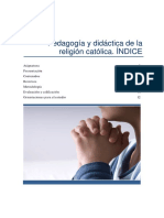 4 - Pedagogía y Didáctica de La Religión Católica