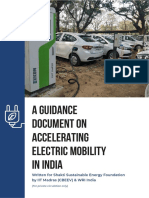 Accelerating Electric Mobility in India - WRI India - CBEEVIITM PDF