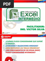 Curso Excel - Intermedio