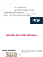 Pared Abdominal y Hernias Inguinales