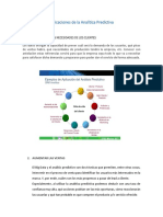 Aplicaciones de La Analítica Predictiva