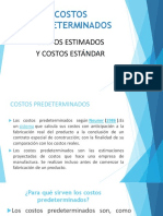 Costos Predeterminados