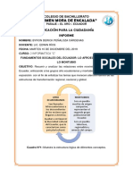 Informe Acerca de La Poblacion Afro Ecuatoriana y Montubia