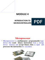 Introduction To Microcontrollers