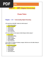 MKTC - 605 (Digital Marketing)