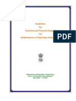 Guidelines For Technical and Financial Support For Establishment of State Data Centre (SDC)