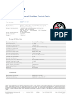 3x14 AWG 600V Overall Shielded Control Cable - 8BCP103101 PDF