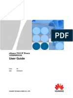 Manual de Usuario ESpace 7910 IP Phone