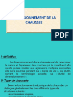 Dimensionnement de Chaussee