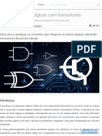 Portas Lógicas Com Transistores PDF