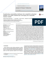 Sustainability Busness Model