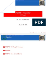 Mosfet DC Analysis