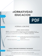 Normatividad Educacion en Perú