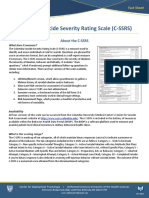 C-SSRS Factsheet PDF