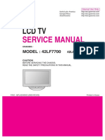 LG CH - LD91L 42SL9000.42SL9500 Service Manual PDF