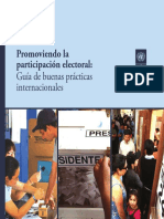 Undp - CL - Gobernabilidad Texto Guia Buenas Practicas Elec PDF