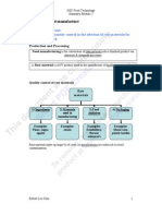 Module 2 - Food Manufacture