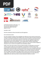 Coalition Letter To NYS DOH Re MSBI CON