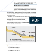 Memoria de Calculo de Enrocado