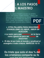 Los Pasos Del Maestro