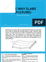 One-Way Slab (Flexure)