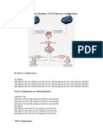 Mikrotik Router Policy Routing 2 WAN Fail