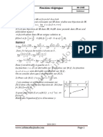 Fonctions Réciproque Solutions