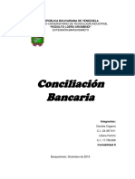 Conciliacion Bancaria