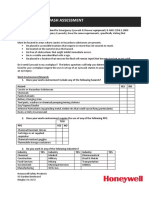 Eyewash Assessment