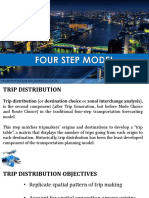 Four Step Model - Trip Distribution PDF