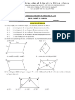 Lista de Exercícios