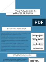 1.5 Estructura Niveles o Estratos de Diseño