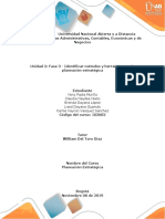 Unidad 2 - Fase 3 - Identificar Métodos y Herramientas de Planeación Estratégica - Trabajo Colaborativo