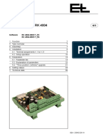 8 - Operating Instruction - Control Card RK 4004 - BEA - 250482-En-14