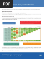 The Ultimate Cohort Analysis Cheat Sheet