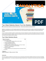 Best Statistics Books