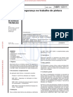 ABNT NBR 12311 - 1992 - Segurança No Trabalho de Pintura