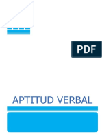 APTITUD VERBAL 6to