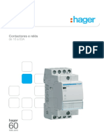 Hager Folheto Contactores PDF