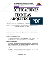 2 Espec. Tec. Arquitectura 1