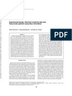 Electrical Resistivity Data Sets That Provide Optimum Subsurface Information