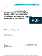 Ieee Recommended Practice For Establishing Liquidimmersed and DR PDF