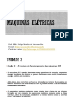 Aula 4 Máquinas Elétricas - Princípio de Funcionamento Das Máquinas CC