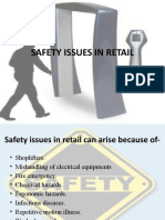 Safety Issues in Retail